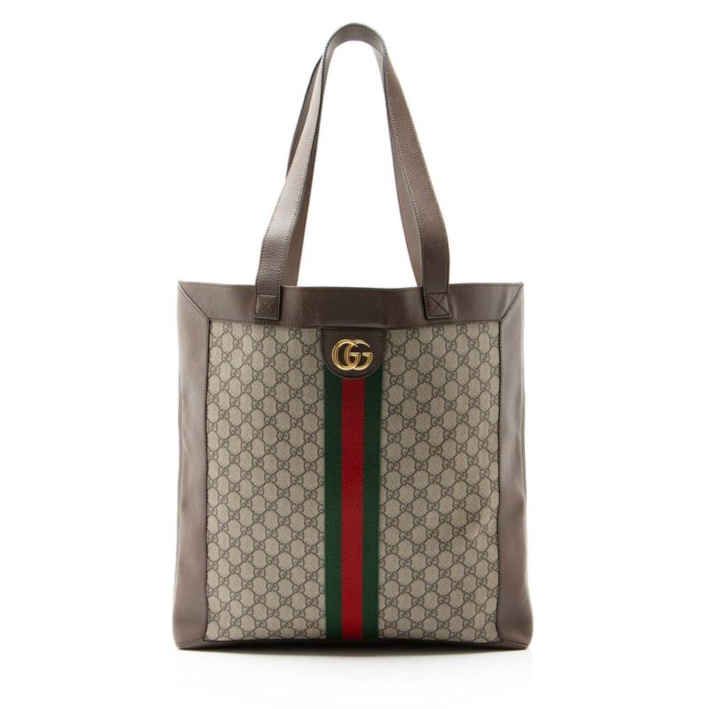 Gucci GG Supreme Ophidia Soft Vertical Large Tote